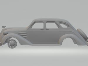 toyota toyoda aa 3D Baskı Modeli