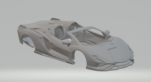 sian roadster 2021 Modèles 3D en vedette .c4d .max .obj .3ds .fbx .stl .blend 