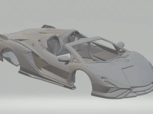 roadster asi&aacute;tico 2021 Modelo de Impressão 3D
