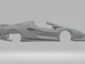 sian roadster 2021 Modèles 3D en vedette