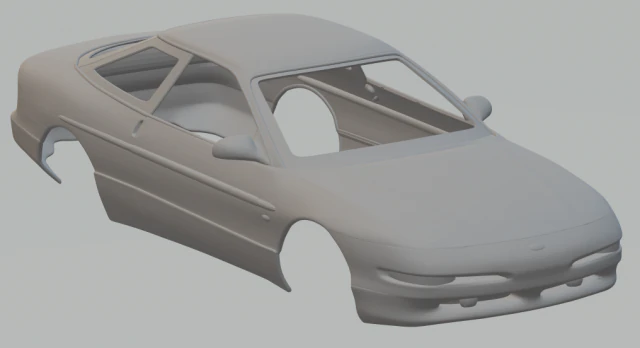 ford-probe 3D Print Model .c4d .max .obj .3ds .fbx .stl .blend 