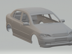 opel astra hatch 5doors 3D Print Model