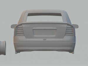 opel astra hatch 5doors Modèles 3D en vedette
