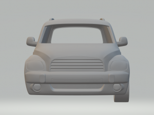chevrolet hhr panel van Modèles 3D en vedette