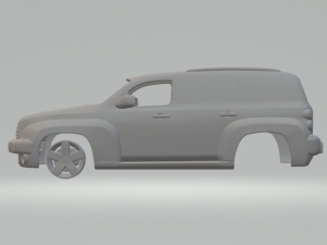 chevrolet hhr panel van Modèles 3D en vedette