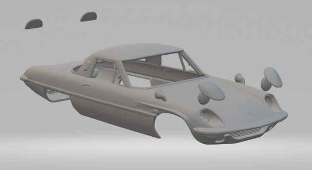 mazda cosmo sport Modelo de Impressão 3D .c4d .max .obj .3ds .fbx .stl .blend 