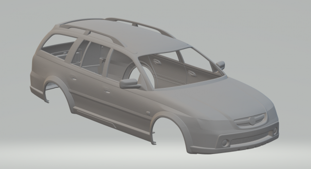 holden adventra lx6 05 3D-printmodel .c4d .max .obj .3ds .fbx .stl .blend 
