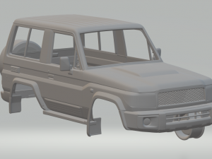 toyota land cruiser j71 3door vxr 2017 Modelo de impresión 3D