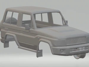 toyota land cruiser j71 3drzwiowy vxr 2017 Model do druku 3D