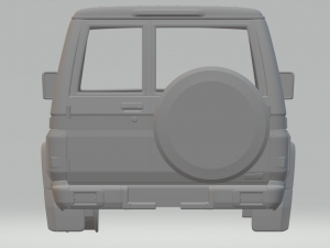 toyota land cruiser j71 3door vxr 2017 3D Print Model