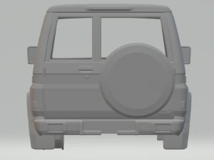 toyota land cruiser j71 3door vxr 2017 3D Print Model
