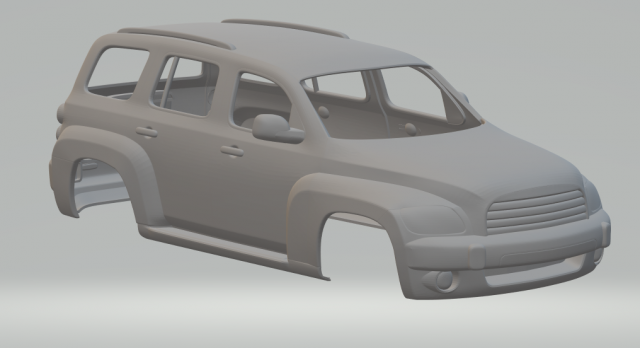 chevrolet hhr wagon 3D Print Model .c4d .max .obj .3ds .fbx .stl .blend