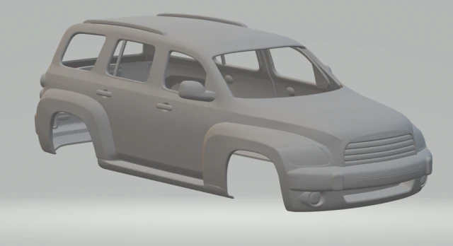chevrolet hhr wagon 3D Print Model .c4d .max .obj .3ds .fbx .stl .blend 