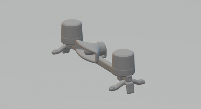 car light siren 3D-printmodel .c4d .max .obj .3ds .fbx .stl .blend 