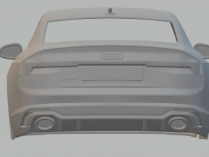 audi rs5 3D 打印模型
