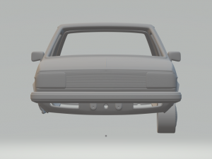 audi 80 3D 打印模型