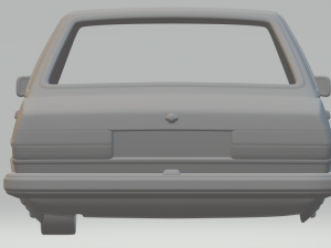 audi 80 3D 打印模型