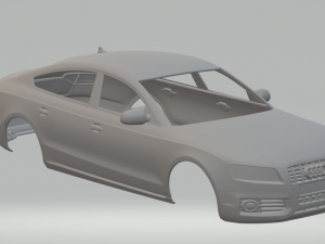 audi s5 sportback 3D-printmodel