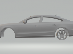 audi s5 sportback Modello di stampa 3D