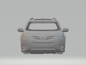 toyota rav4 2015 Model do druku 3D
