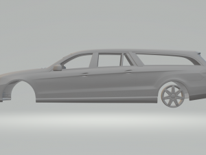 mercedes-benz e-class funeral car 3D Принт Модель