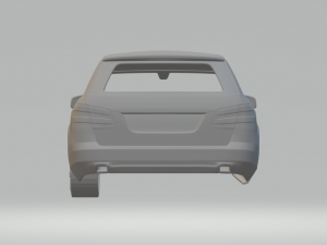mercedes-benz e-class funeral car 3D Принт Модель
