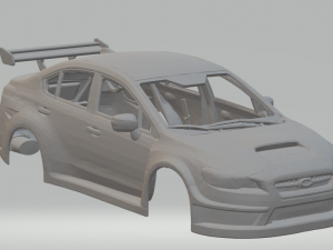 subaruwrxstif8 3Dプリントモデル