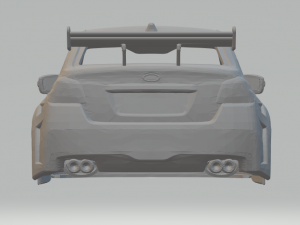 subaruwrxstif8 Modèles 3D en vedette