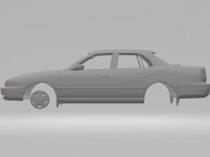toyota camry 92 3D Print Model