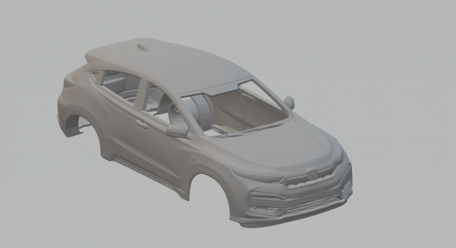 honda xr-v 2021 3D Принт Модель .c4d .max .obj .3ds .fbx .stl .blend 