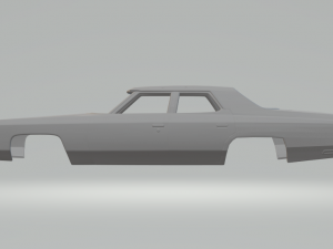 chevrolet impala sedan 72 3D Принт Модель