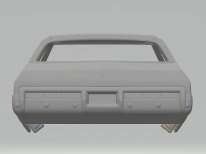 chevrolet impala sedan 72 3D Print Model