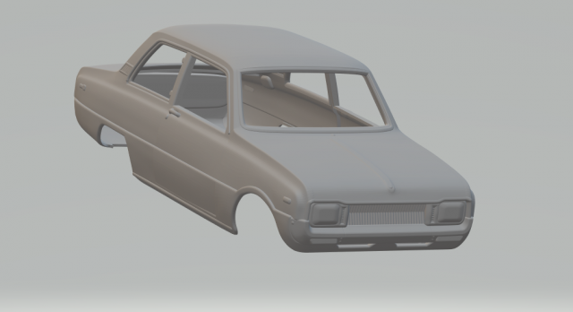 mazda 1000 73 3D Baskı Modeli .c4d .max .obj .3ds .fbx .stl .blend 