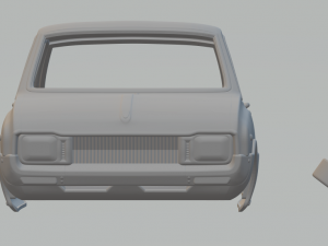 mazda 1000 73 3D Baskı Modeli