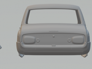 mazda 1000 73 3D Baskı Modeli