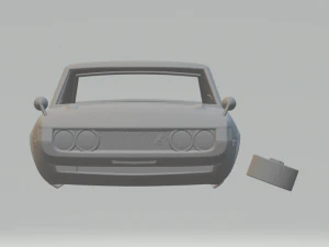 toyota celica mk1 ta22 1600 gt coupe 73 3D Print Model
