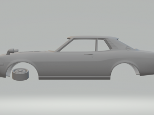 toyota celica mk1 ta22 1600 gt coupe 73 3D Print Model