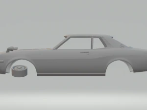 toyota celica mk1 ta22 1600 gt coupe 73 3D Print Model