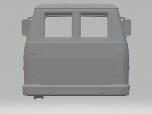 chevrolet sportvan 68 3Dプリントモデル