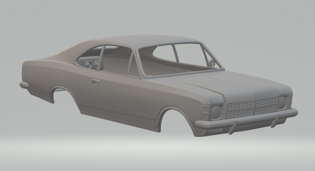 chevrolet opala coupe Modelo de Impressão 3D .c4d .max .obj .3ds .fbx .stl .blend