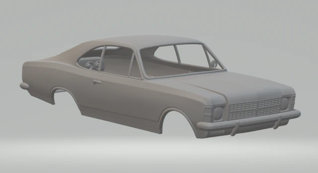 chevrolet opala coupe 3D Print Model .c4d .max .obj .3ds .fbx .stl .blend