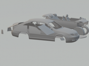 volkswagen bora 3D Принт Модель