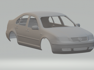 volkswagen bora 3D Print Model