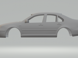volkswagen bora 3D Print Model