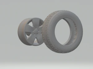 volkswagen bora 3D Print Model