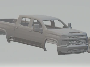 chevrolet silverado chevrolet name grid Modelo de Impressão 3D