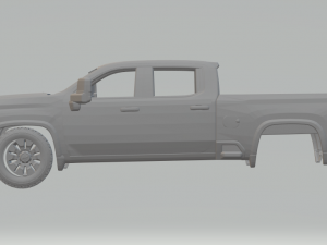 chevrolet silverado chevrolet name grid 3D Print Model