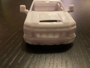 chevrolet silverado chevrolet name grid 3D Print Model