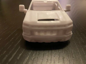 chevrolet silverado chevrolet name grid 3D Print Model