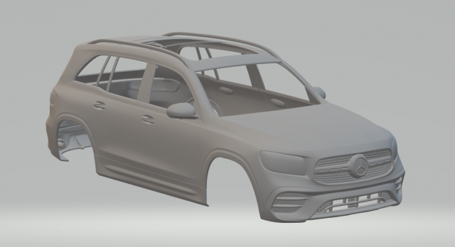 mercedes- benz glb amg 2020 3D 프린트 모델 .c4d .max .obj .3ds .fbx .stl .blend 